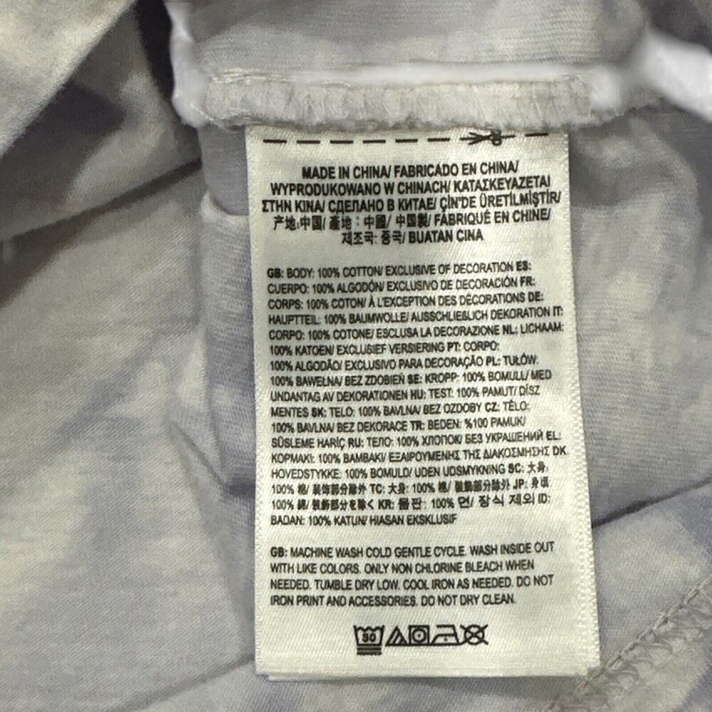 Vans Off The Wall Mens Small Peaked Tie Dye Tee Screen Print Graphic Classic Fit - Picture 5 of 9